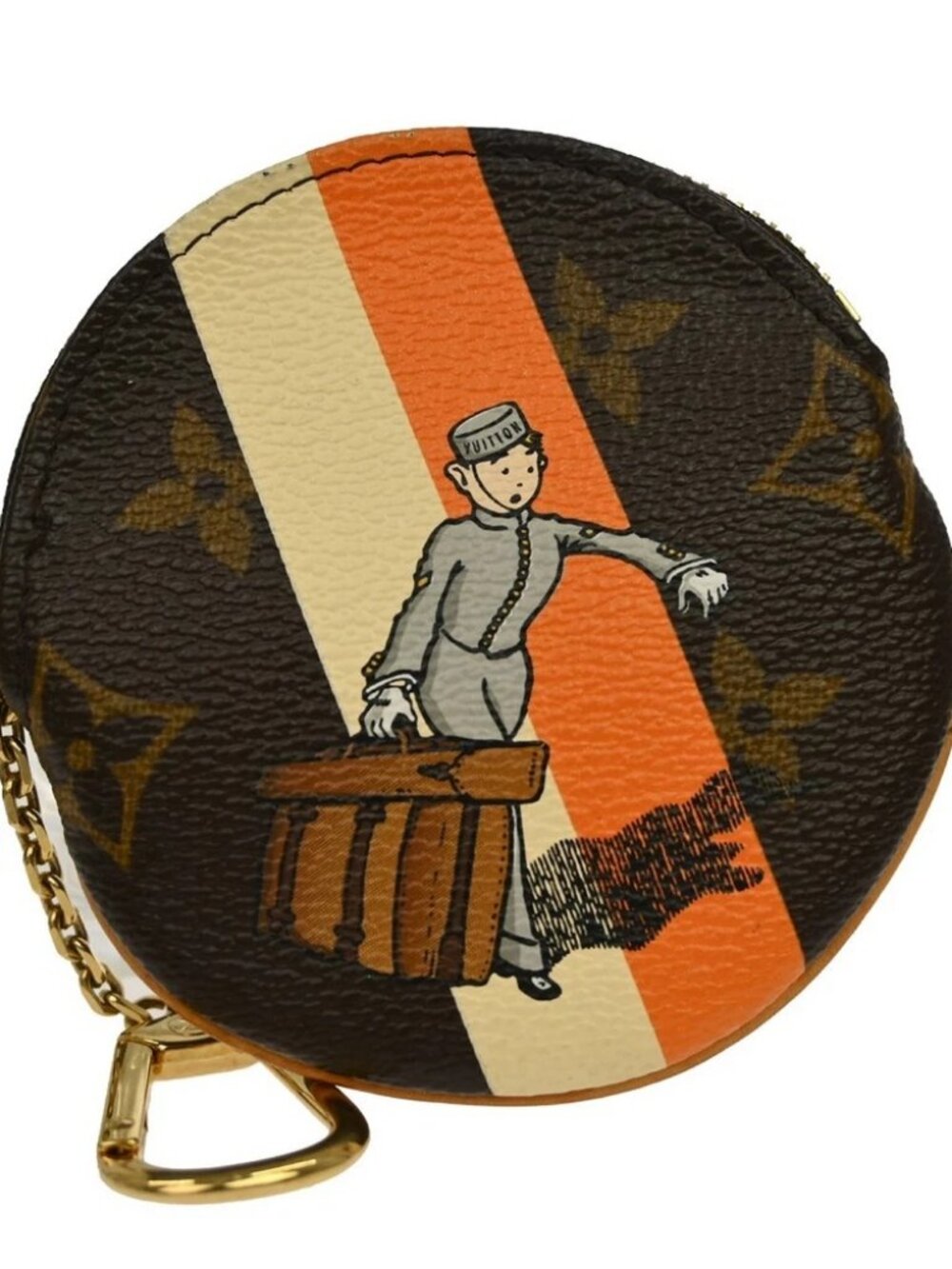 LOUIS VUITTON Groom Porte Monnaie Coin Purse